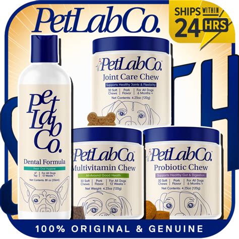 Petlab Co Multivitamin Joint Care Chew Probiotic Chew Dog Dental Petlab Co Multivitamin Joint Care Chew Probiotic Chew Dog Dental
